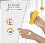 کرم ضد آفتاب و ضدلک بی‌ رنگ لافارر SPF50 مناسب پوست خشک و معمولی - Image 2