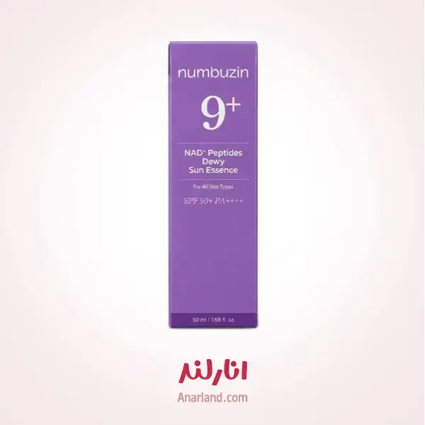 کرم ضد آفتاب بی رنگ دست و صورت و دور چشم نامبوزین Spf 50 مدل No.9 محافظ در برابر اشعه UVA و UVB مناسب برای انواع پوست حجم ۵۰ میلی لیتر